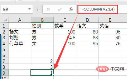 Excel函数学习之巧用Column函数，让公式更灵活！