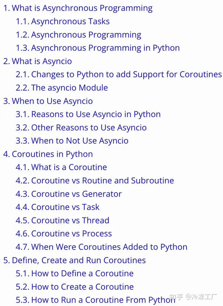 python 异步原理（Python 异步：完整教程）python教程 / python异步编程与协程详解...