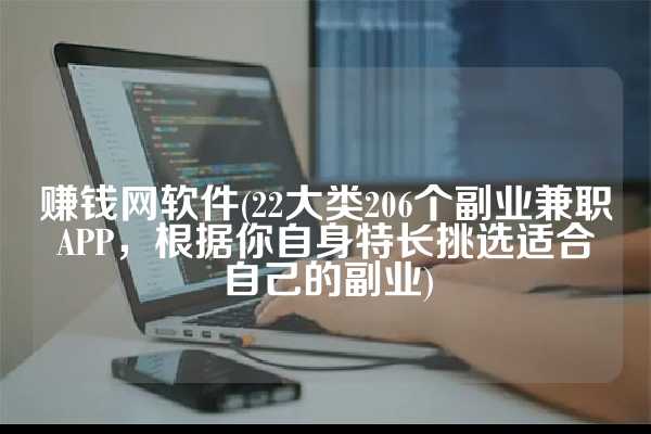 赚钱网软件(22大类206个副业兼职APP，根据你自身特长挑选适合自己的副业)