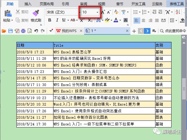 excel中如何调整表格的大小(Word入门：7个方法快速调整表格的大小)