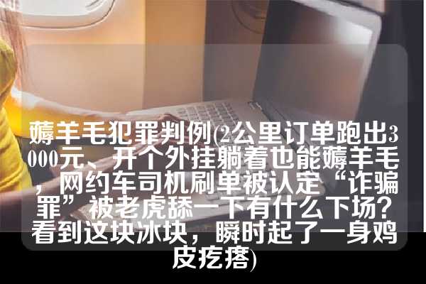 薅羊毛犯罪判例(2公里订单跑出3000元、开个外挂躺着也能薅羊毛，网约车司机刷单被认定“诈骗罪”被老虎舔一下有什么下场？看到这块冰块，瞬时起了一身鸡皮疙瘩)