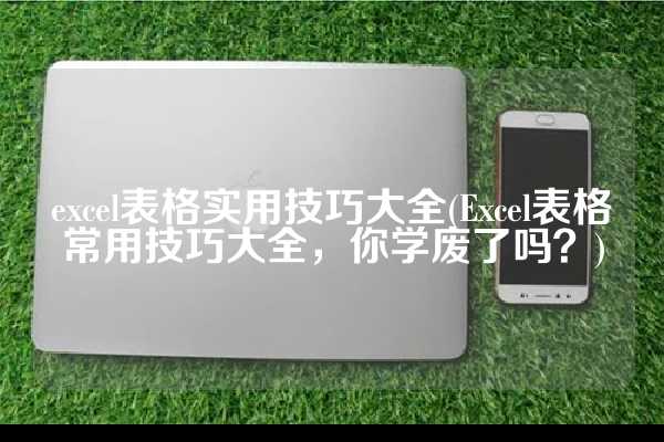 excel表格实用技巧大全(Excel表格常用技巧大全，你学废了吗？)
