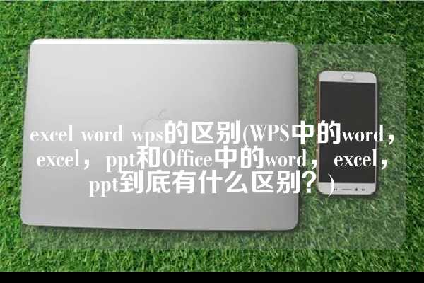 excel word wps的区别(WPS中的word，excel，ppt和Office中的word，excel，ppt到底有什么区别？)