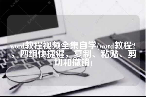 word教程视频全集自学(word教程2，四组快捷键，复制、粘贴、剪切和撤销)