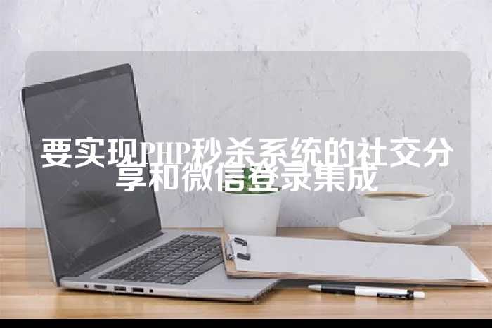 要实现PHP秒杀系统的社交分享和微信登录集成