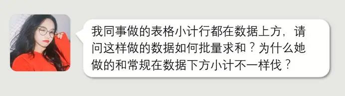 excel表格如何行求和公式(Excel教程：excel多行求和，搞定小计行快速求和)