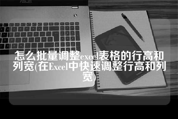 怎么批量调整excel表格的行高和列宽(在Excel中快速调整行高和列宽)