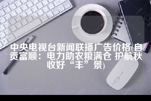 中央电视台新闻联播广告价格(自贡富顺：电力助农粮满仓 护航秋收好“丰”景)