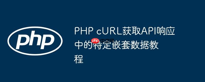 PHP cURL获取API响应中的特定嵌套数据教程
