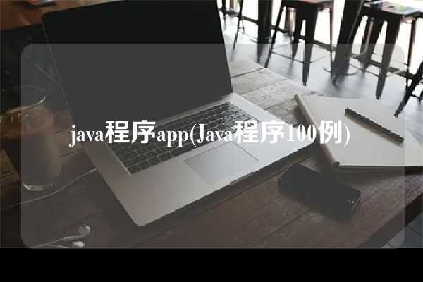 java程序app(Java程序100例)