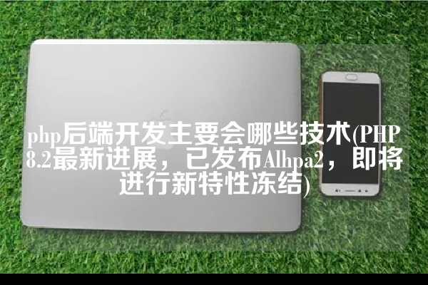 php后端开发主要会哪些技术(PHP8.2最新进展，已发布Alhpa2，即将进行新特性冻结)